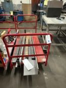 {LOT} Flat Deck Metal Cart