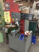 2021 Haeger #618 MSPe Insertion Press, S/N: 6MSPe2347, 3 Phase w/ Touch Screen Controller & Foot