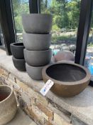{LOT}(7) Asst Planters