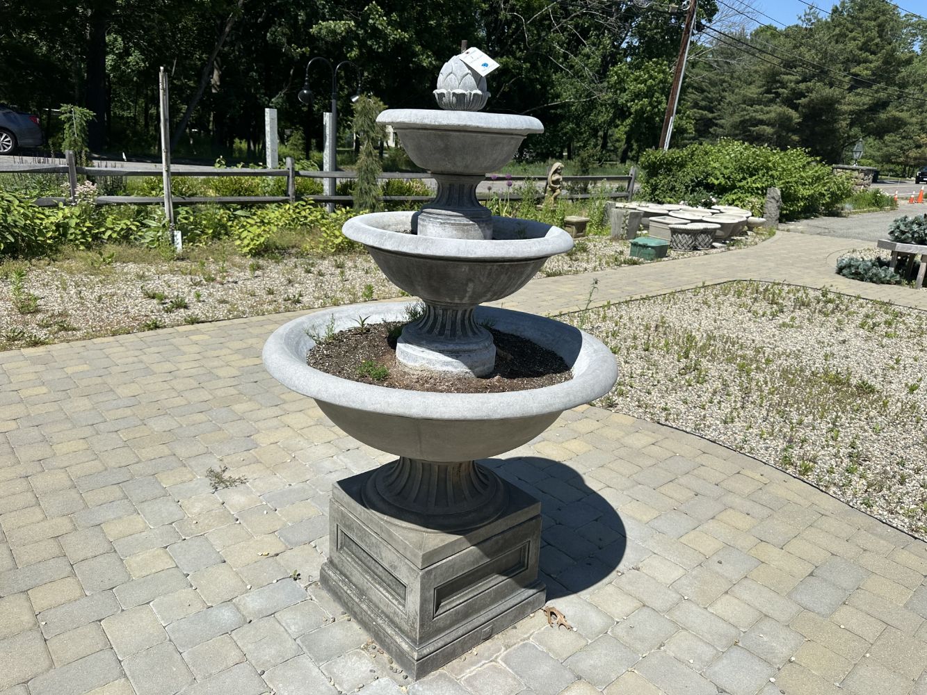 RETAIL GARDEN NURSERY - STATUARY INVENTORY - STONE AND CLAY PLANTERS - FOUNTAINS - GARDEN ORNAMENTS -ANTIQUE/ VINTAGE FURNITURE AND DÉCOR