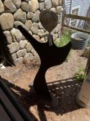 Steel and Stone Reclaimed Garden Angel 65"H (Retails $1,250)