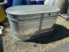 Galvanized Planter 46" x 24"
