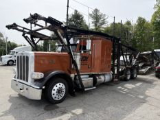 2017 Peterbilt 389 Car Hauler, Sleeper Cab, Affixed 3 Car Cottrell Header w/ Cottrell CX-6WC 6 Car A