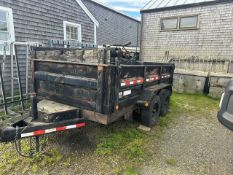 2005 PJ Utility Dump Trailer, Tandem Axle, Retractable Screen, VIN#: 4P5DT122551074017 (BUYER WILL B