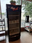 Vendo Single Glass Door Self Contained Reach in Refrigerator