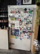 22' x 3' Metal Clad Walk in Cooler, w/ Two Trenton Single Fan Blowers, Refrigeration Compressor w/