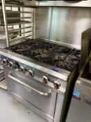 Empura 6 Burner, Single Oven, SS Gas Range
