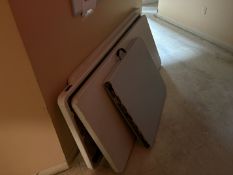 {LOT} (4) Assorted Folding Tables