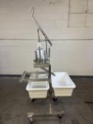 Charlie's Machine and Supply Inc Portable Industrial Chopper w/ Asst. Blades and Spare Spring