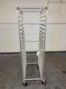 (6) Aluminum Sheet Pan Racks (Disassembled)