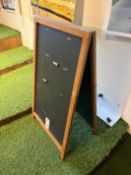 A Frame Chalk Board