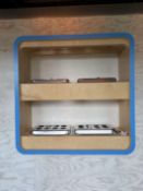 {LOT} (7) Asst. Custom SS Pans