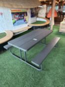 (2) 6' Lifetime Picnic Tables