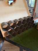 (2) Tube Cubby Racks