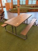 {LOT} (2) Picnic Tables