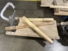 {LOT} (2) Dant Southworth 550Lb Hydraulic Lift Cart