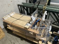 {LOT} (3) Dant Southworth 550Lb Hydraulic Lift Cart