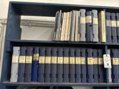 {LOT} (79) Assorted SAAB Shop Manuals, 5 Shelves, Inspection Strongly Urged