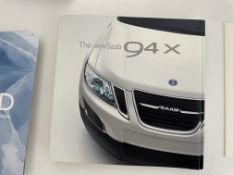 {LOT} (12) SAAB 9-4X Brochures