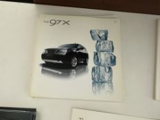 {LOT} (2) 2009 SAAB 9-7X Books