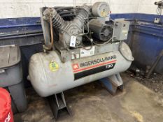 Ingersoll Rand #T30 Horizontal Air Compressor 3 PH, 10 HP
