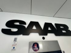 "SAAB" Sign 4' x 11"