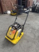 Wacker Walk Behind Plate Compactor #NA w/ Honda GX160 5.5 Engine