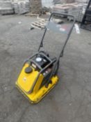 Wacker Walk Behind Plate Compactor #WP1550 w/ Honda GX160 Engine
