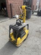 Wacker Walk Behind Plate Compactor #NA w/ Honda Gas Engine #NA 18"x24" Plate