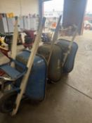 {LOT} (3) Jackson Wheel Barrows