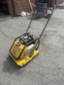 Wacker Walk Behind Plate Compactor #WP1550 w/ Honda GX160 Engine