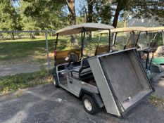 Club Car Carryall Turf 1 Maintenance Golf Cart, Gas Powered w/Manual Dump Bed (RUNS)