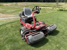 Toro Greens Master #3150 Gas Powered Ride on Greens Lawnmower, 18HP Vanguard Gas Motor, Hrs: 3,