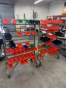 {LOT} (2) Portable Parts Bins