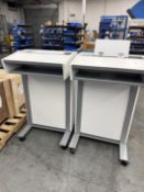 {LOT} (2) Portable Podiums
