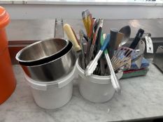 {LOT} Asst. Kitchen Utensils