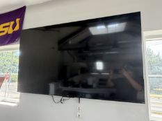 65" TCL Wall Mounted Flat Screen TV w/ Remote and Wall Mount