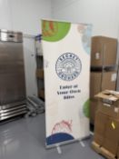 (19) Expandable Logo'd Fabric Road Show Signs