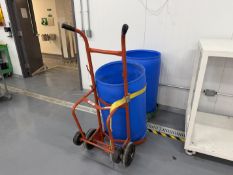 {LOT} Drum Dolly and Drum Hand truck