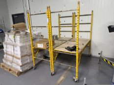 (2) Sections of Portable Baker Staging