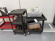 (4) Asst. Carts w/ Contents