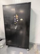 2 Door Portable Storage Cabinet 48" x 24" x 84"H