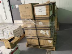 (34) Cases Asst. Disposable Face Masks on (2) Pallets