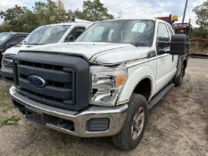 2015 Ford F-250 Super Cab XL Utility Body Pickup Truck, 4X4, 6.2L V8 Gas Motor, Automatic
