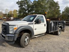 2016 Ford F-550 Regular Cab Utility Body Truck, 4X2, 6.7L 8Cyl Diesel Motor, Auto Transmission,