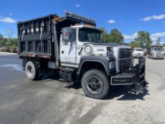 1986 Ford L-8000 6 Wheel Dump Truck w/Potable Water Tank Insert, 4x2, Manual Transmission,