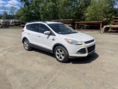 2014 Ford Escape SE SUV, 1.6L Eco Boost 4Cyl, 4WD, White W/ Tan Leather Interior, Odom: 171,978,