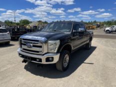 2012 Ford F-250 Pickup Truck, 4x4, 4 Door Crew Cab 6.2L 8Cyl Gas Motor, 6' Bed, Cloth Seats, Plow