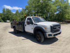 2015 Ford F-550 Dually Utility Body Pickup Truck, 2 Door, 4x2, 6.7L 8Cyl Diesel Motor, Automatic
