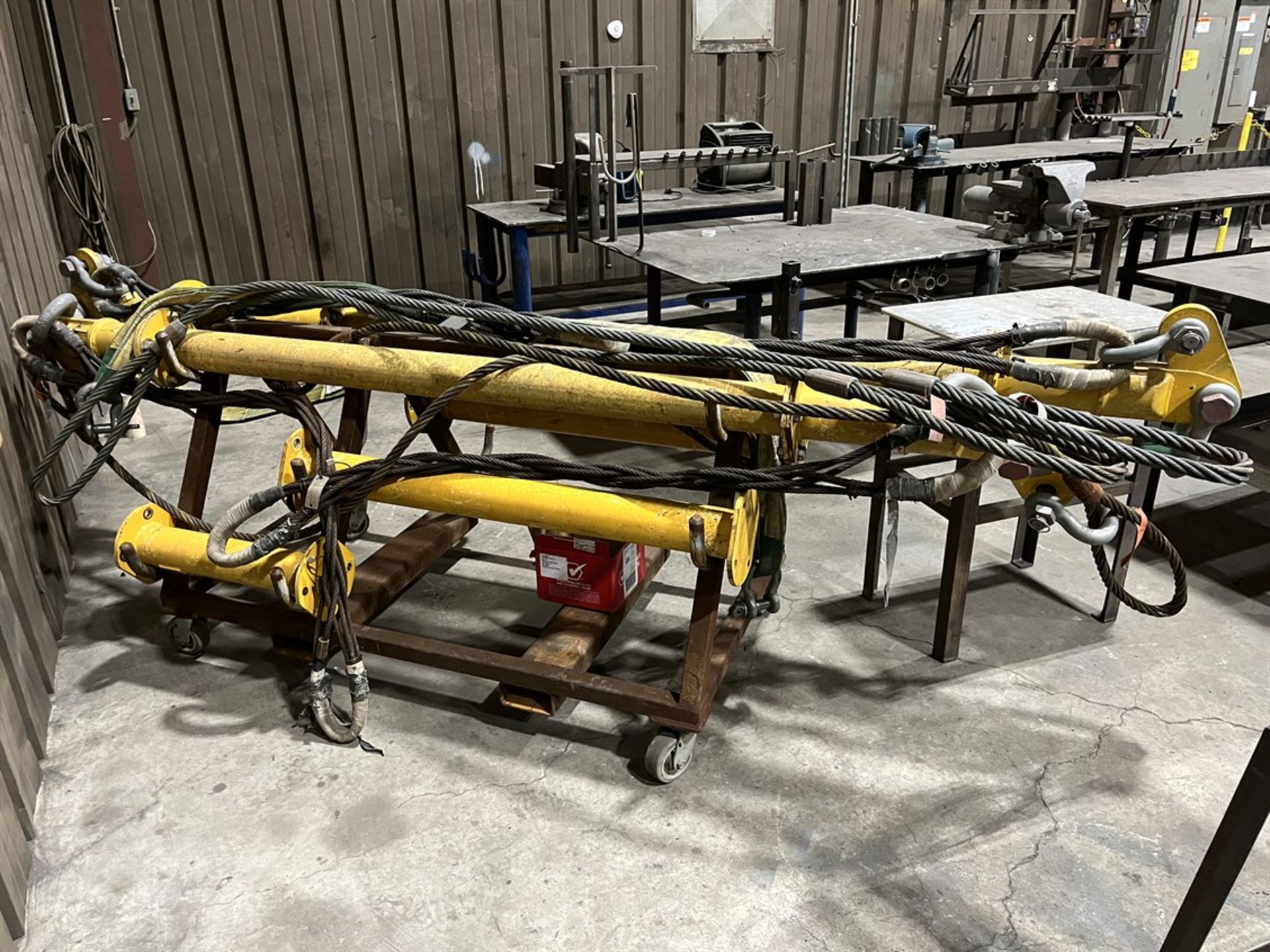 Lot of (2) MODULIFT Modular Spreader Bars w/ (4) End Units, (2) 6 ...